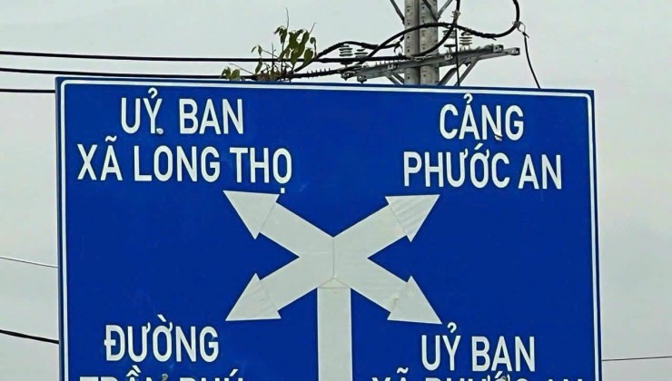 Cty Saigonland cần bán đất nền Tái Định Cư Long Thọ Nhơn Trạch - Cửa ngõ Cảng Phước An.