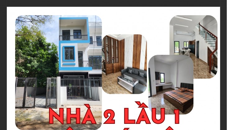 NHÀ MỚI XÂY 2 LẦU 1 TRỆT ĐỊNH HOÀ BÌNH DƯƠNG GẦN BV 1500 GIƯỜNG Khu Đông dân cư