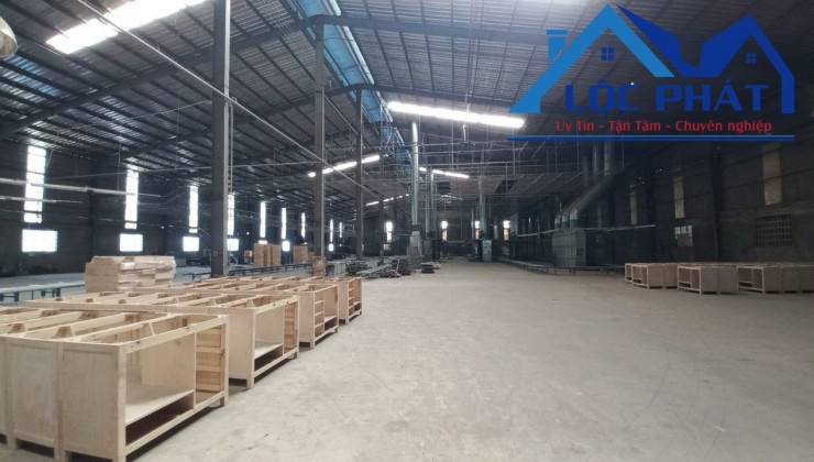 Cho thuê nhà xưởng 12.500m2 giá 30k/m2 gần khu công nghiệp Sông Mây