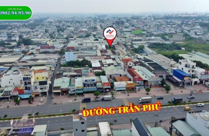 Cần Bán thửa đất Nhơn Trạch 585m2 có sẵn 200m2 Thổ Cư nằm sau đường Trần Phú Bến Cam xã Phước Thiền