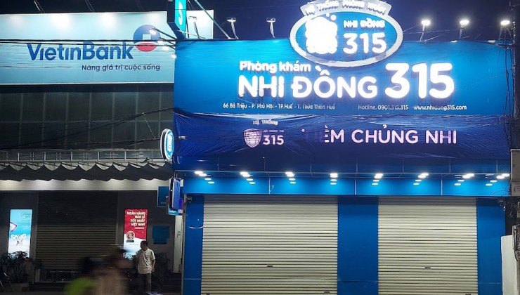 Cho thuê mặt tiền Bà Triệu 10 ngay khu vực sầm uất nhất Tp Huế