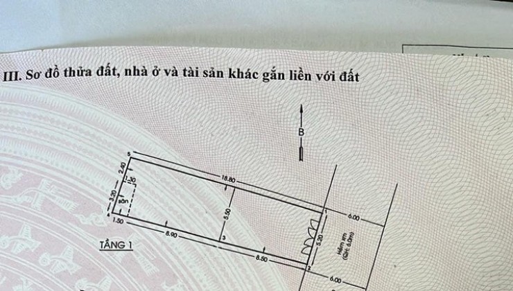 CẦN BÁN GẤP NHÀ HẺM XE HƠI 6M KHU ĐƯỜNG HOA PHAN XÍCH LONG, PHÚ NHUẬN !!!