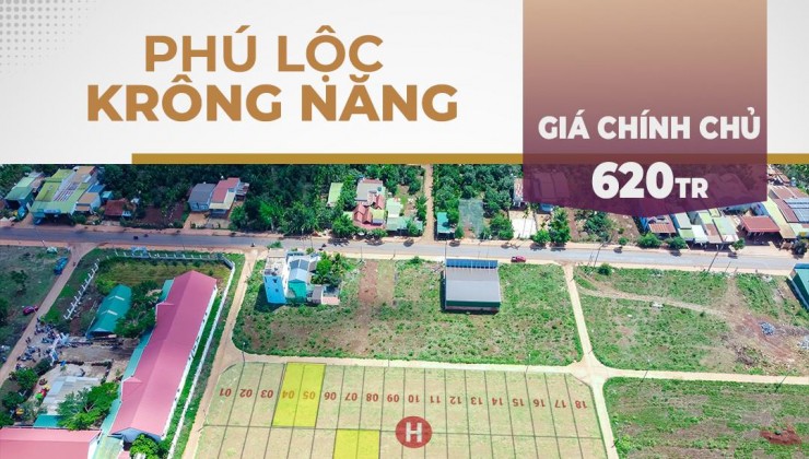 Cặp lô Siêu Đẹp tại Phú Lộc Krông Năng ngay TT Hành Chính mới