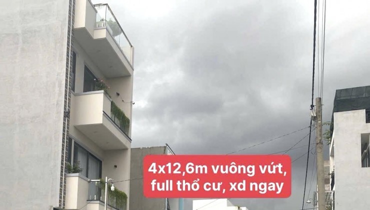 CỰC HIẾM, ĐẤT P LÔ, TR THẠNH Q9, DT 51M2( 4 X 13 ) ĐƯỜNG 8M CÓ LỀ, CHỈ 3..18ty