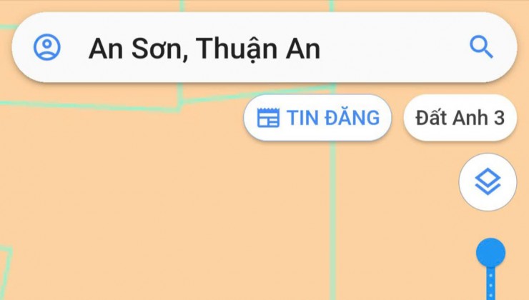 Mặt tiền An Sơn 32, 500m² thổ cư 100m².
Đường xe tải ra vào, địa điểm đông dân ở, gần biệt thự.