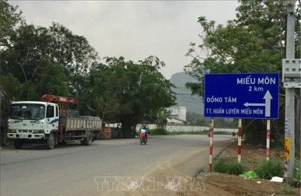 Bán đất mặt đường 419, gần nhà máy A31, Xã đồng tâm, huyện Mỹ Đức, Hà Nội. Diện Tích 300m2 chỉ với 20 triệu/m2