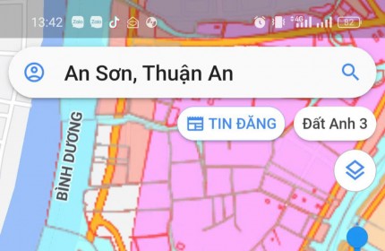 Mặt tiền An Sơn 32, 500m² thổ cư 100m².
Đường xe tải ra vào, địa điểm đông dân ở, gần biệt thự.