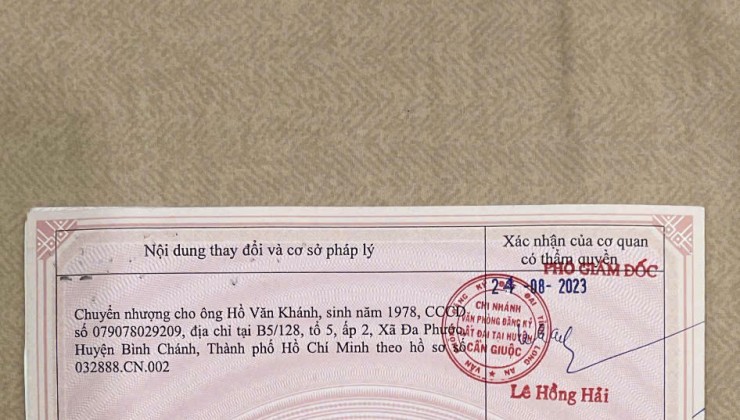 Chính Chủ Bán Căn Nhà 1 Trệt 1 Lầu Mặt Tiền Đường N5, Thị Trấn Cần Giuộc, Cần Giuộc, Long An