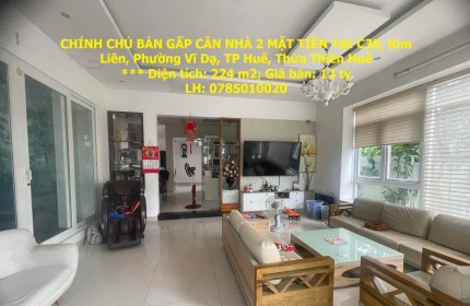 CHÍNH CHỦ BÁN GẤP CĂN NHÀ 2 MẶT TIỀN TẠI C35, Kim Liên, Phường Vĩ Dạ, TP Huế, Thừa Thiên Huế