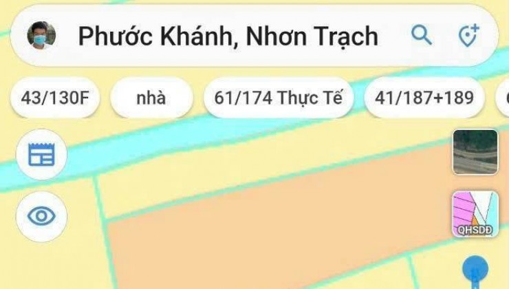 Đất Phước Khánh 1311m², Đất Lúa, Đường Ôtô Tới Đất, Giá Chỉ 3,9 Tỷ