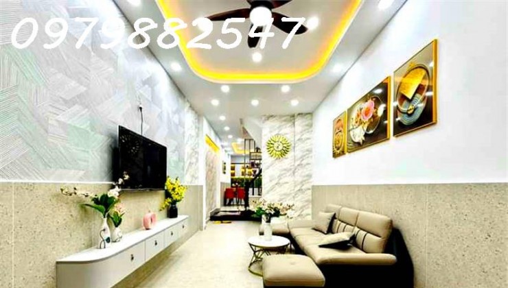 Nhà mới đẹp leng keng ngay chợ Phạm Văn Bach. 4 tầng, 46m², 4PN, 4WC - 5.3 tỷ- LH 0979 882 xxx