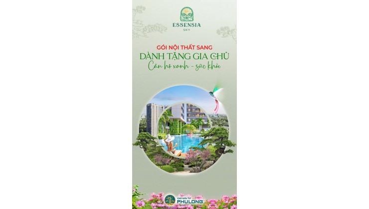 ☘️ THẢNH THƠI THANH TOÁN CÙNG ESSENSIA SKY - BOOKING NGAY NHẬN QUÀ LIỀN TAY