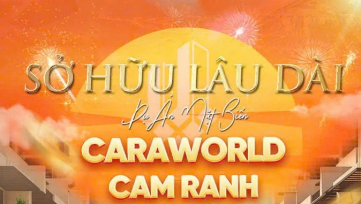 Sở hữu lâu dài chỉ 799tr - Nhà phố biển CaraWorld