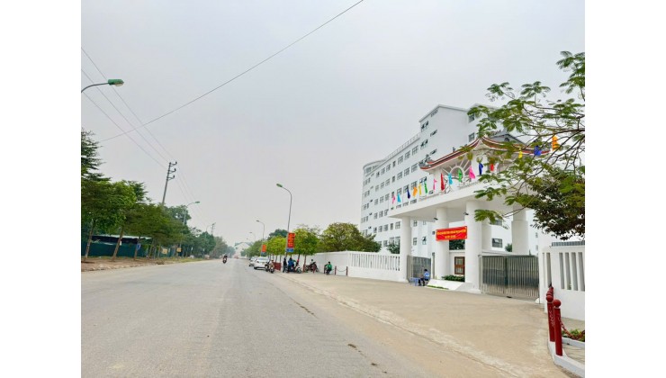 Bán 132m lô góc đất Tiền Phong, Mê Linh, HN. Cách trường ĐH Tài Chính-Ngân Hàng 800m.