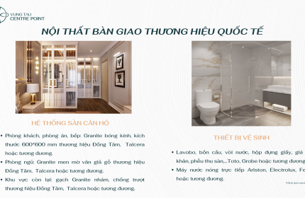 Sở hữu căn hộ 72m2 view biển, sở hữu lâu dài tại Vũng Tàu