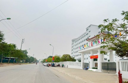 Bán 132m lô góc đất Tiền Phong, Mê Linh, HN. Cách trường ĐH Tài Chính-Ngân Hàng 800m.