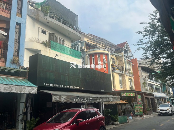 CHÍNH CHỦ CẦN BÁN NHÀ 2 MẶT TIỀN – SỐ 7 BÙI THỊ XUÂN, P.2, TÂN BÌNH, TP.HCM