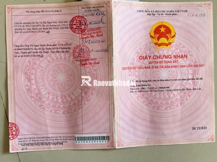 Đất Mặt tiền đường Y Wang, xã Ea Kao, Buôn Ma Thuột, Đắk Lắk.