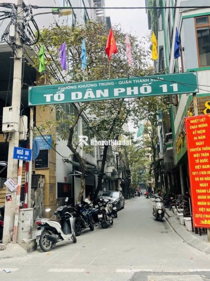 bán nhà Thanh Xuân 59m Tô Vĩnh Diện sát ô tô, ngõ nông nở hậu