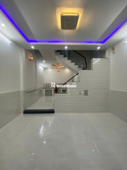 NHÀ BƯNG ÔNG THOÀN,PHƯỜNG PHÚ HỮU, TP THỦ ĐỨC - 50M2, NGANG 4.8M - 3 TÂNG,4PN - GIÁ 4.9TY