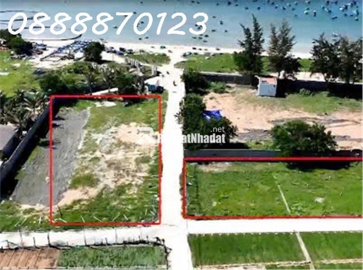 1 tỷ 385 triệu - bán gấp 2 lô đất 5x20m (100m2) full thổ cư - cách biển chỉ 10m gia đình cần