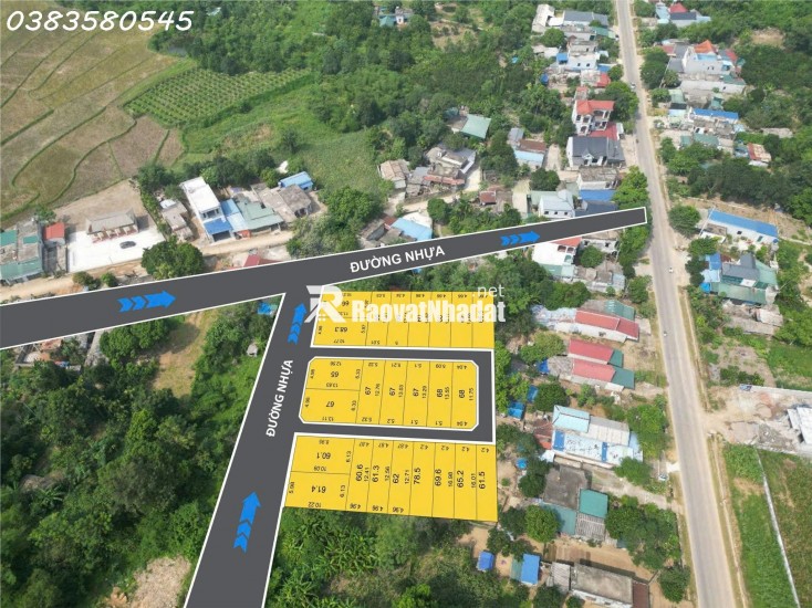 Lô đất cực đẹp tại thị trấn Ba Hàng Đồi - Lạc Thủy - Hòa Bình - Gần chợ , trường học , UBND