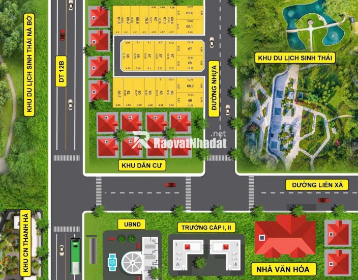 Đất thị trấn Ba Hàng Đồi huyện Lạc Thủy