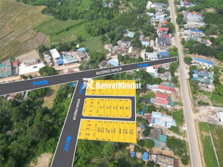 Đất thị trấn Ba Hàng Đồi huyện Lạc Thủy