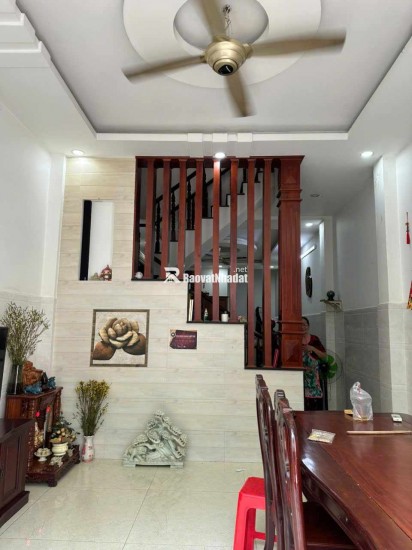 BÁN NHÀ 1 TRỆT 2 LẦU - HẺM XE HƠI THÔNG - PHƯỚC LONG B