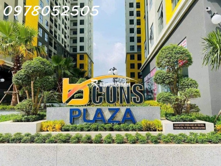 Chính chủ cần bán gấp căn hộ 2PN Bcons Plaza - View SG tầng trung