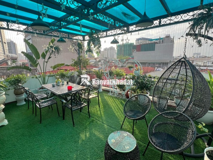 PHÂN LÔ HOÀNG QUỐC VIỆT,  Ô TÔ NGỦ TRONG NHÀ, KINH DOANH, 75M*6T, THANG MÁY, 22.5 TỶ