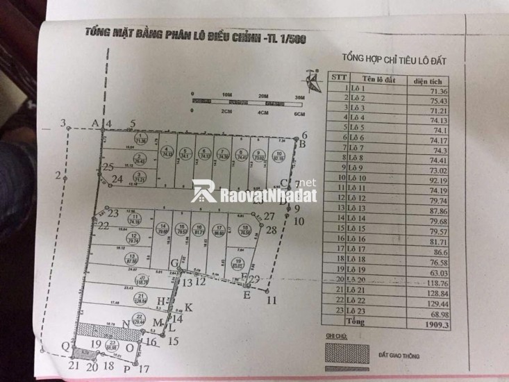 BÁN ĐẤT 79.7M2 ĐẤU GIÁ LƯƠNG QUY XUÂN NỘN ĐÔNG ANH - GIÁ ĐẦU TƯ CHỈ 5,X TỶ