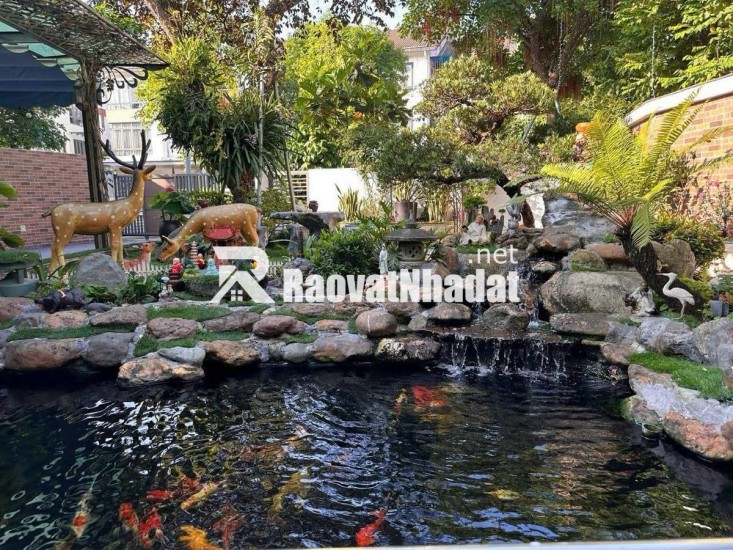BIỆT THỰ SÂN VƯỜN GAMUDA GARDENS - MẶT TIỀN KHỦNG 12M, 320M2, NỘI THẤT TIỀN TỶ - GIÁ 98 TỶ