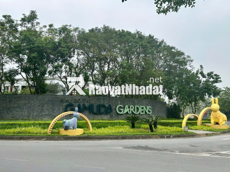 BIỆT THỰ SÂN VƯỜN GAMUDA GARDENS - MẶT TIỀN KHỦNG 12M, 320M2, NỘI THẤT TIỀN TỶ - GIÁ 98 TỶ