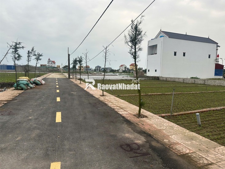 Đất nền Nam Định 100m2 sổ đỏ thổ cư gần biển Giao Phong, Quất Lâm