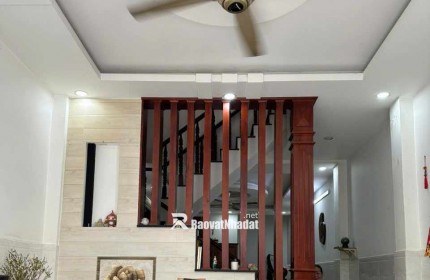 BÁN NHÀ 1 TRỆT 2 LẦU - HẺM XE HƠI THÔNG - PHƯỚC LONG B