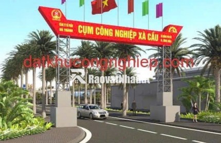 Bán 1000m2 đất sản xuất cụm công nghiệp Xà Cầu, Ứng Hòa, Hà Nội.