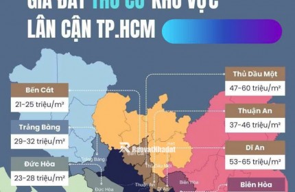 GIÁ 3,7TR/M2. ĐÁT Ở ĐÔ THỊ BÌNH DƯƠNG