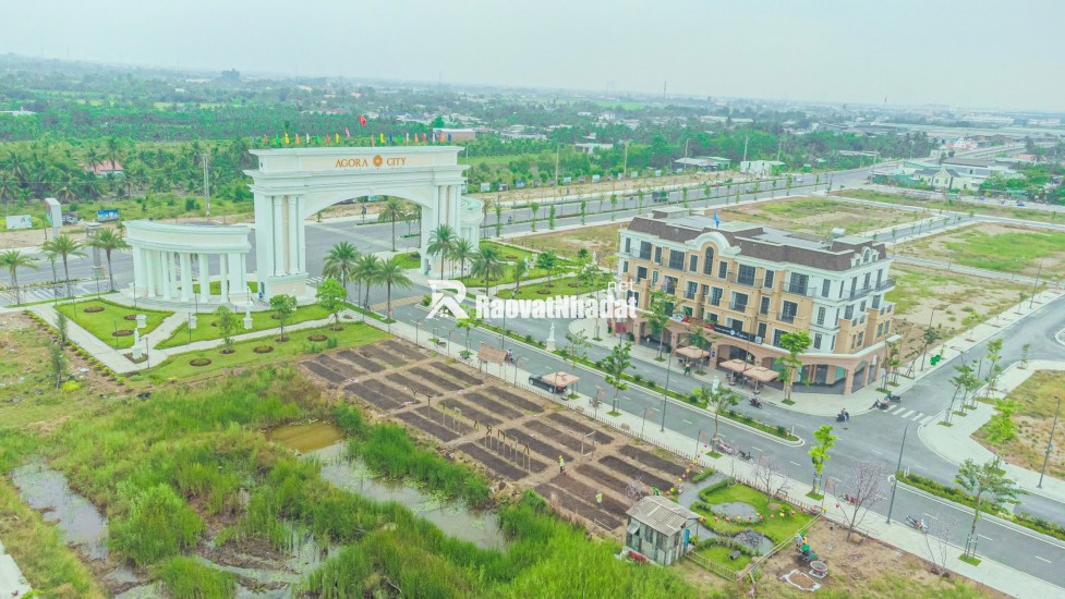 đất nền giá tốt tại dự án Agora City - Khu đô thị trung tâm hành chính thương mại thủ thừa