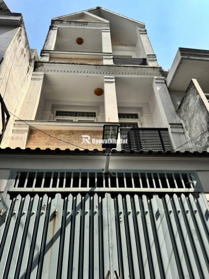 TRƯỚC NHÀ 3.5M THÔNG  - 45M2 (4x11M) HẬU 4.1M - 4 TẦNG 4 PHÒNG NGỦ - SỔ VUÔNG ĐẸP - HOÀN CÔNG ĐỦ.