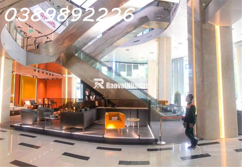 Bán sàn văn phòng hạng A tòa 789 Bộ Quốc Phòng 147 Hoàng Quốc Việt DT sàn 1300m2 giá 55 tỷ