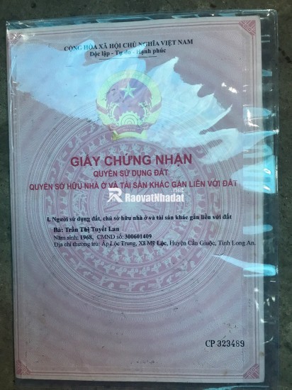 Cần Giuộc – Bán nhà phố giá hợp lý, đầu tư tiềm năng