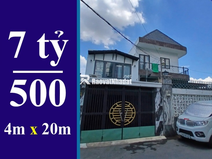 NHÀ 2 TẦNG VỊ TRÍ ĐẸP! HẺM 60 LÂM VĂN BỀN, TÂN KIỂNG, QUẬN 7