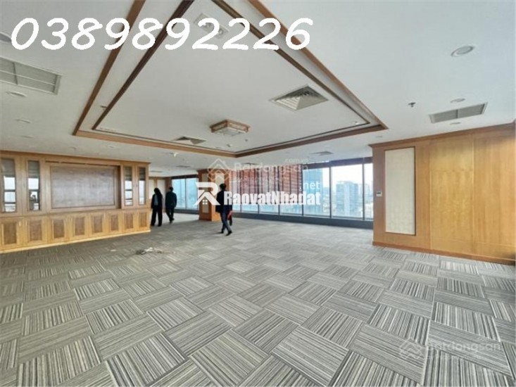 Bán sàn văn phòng hạng A tòa 789 Bộ Quốc Phòng 147 Hoàng Quốc Việt DT sàn 1300m2 giá 55 tỷ