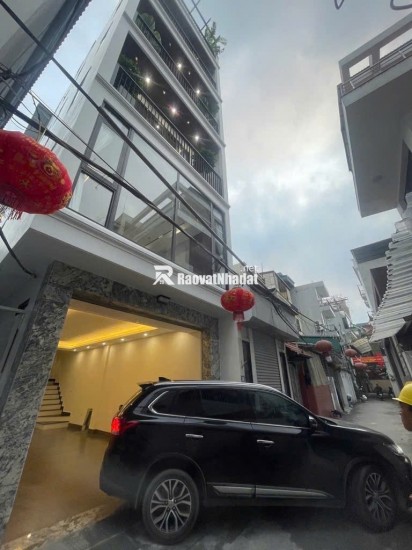 Bán nhà Nguyễn Văn Cừ 48m2, 5 tầng, thang máy, lô góc 2 thoáng vĩnh viễn, giá nhỉnh 10 tỷ