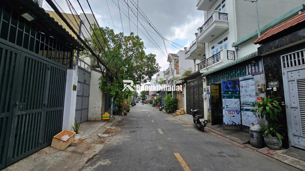 bán gấp nhà MT đường số 6, Bình Hưng Hòa, Bình Tân; 4x21m; sổ hồng; 6,45 tỷ thương lượng