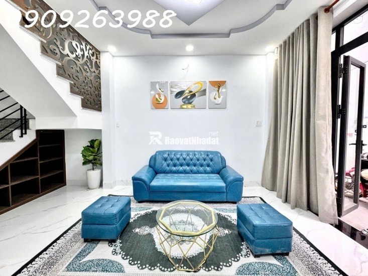 BÁN NHÀ HẺM 975 NGUYỄN KIỆM, P3, GÒ VẤP – 48M² – NHÀ MỚI – HẺM XE HƠI – NHỈNH 4 TỶ