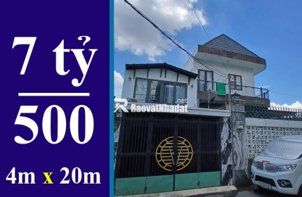 NHÀ 2 TẦNG VỊ TRÍ ĐẸP! HẺM 60 LÂM VĂN BỀN, TÂN KIỂNG, QUẬN 7