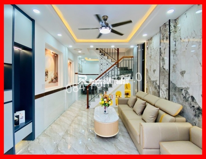 BÁN NHÀ HXH 4 TẦNG, 4PN, 4WC - QUANG TRUNG, GÒ VẤP - 5.7 TỶ - 33M2 - NHÀ MỚI ĐẸP - LIỀN KỀ TIỆN ÍCH