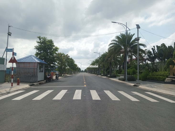 đất chính chủ - phía tây thành phố bình chánh - sổ hồng riêng